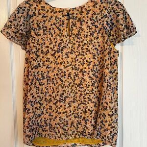 Ann Taylor Multicolor Floral Blouse